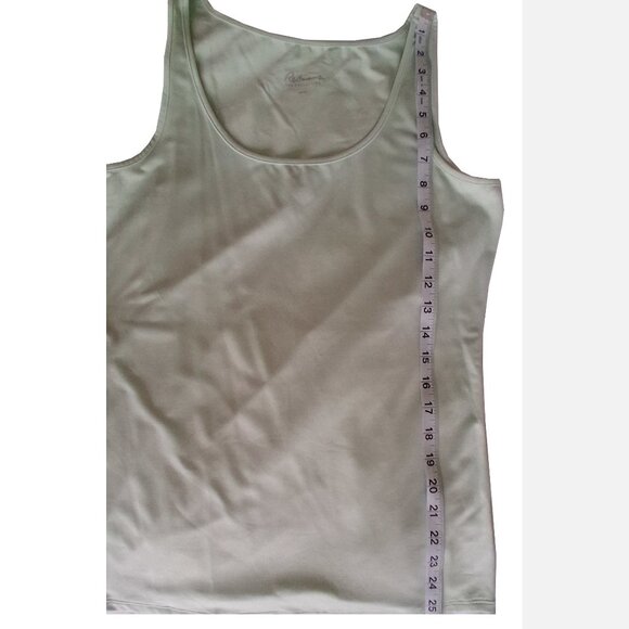 Women's Reitmans Open Knit Pullover with Tank Top, Light Green, Small - Picture 16 of 16